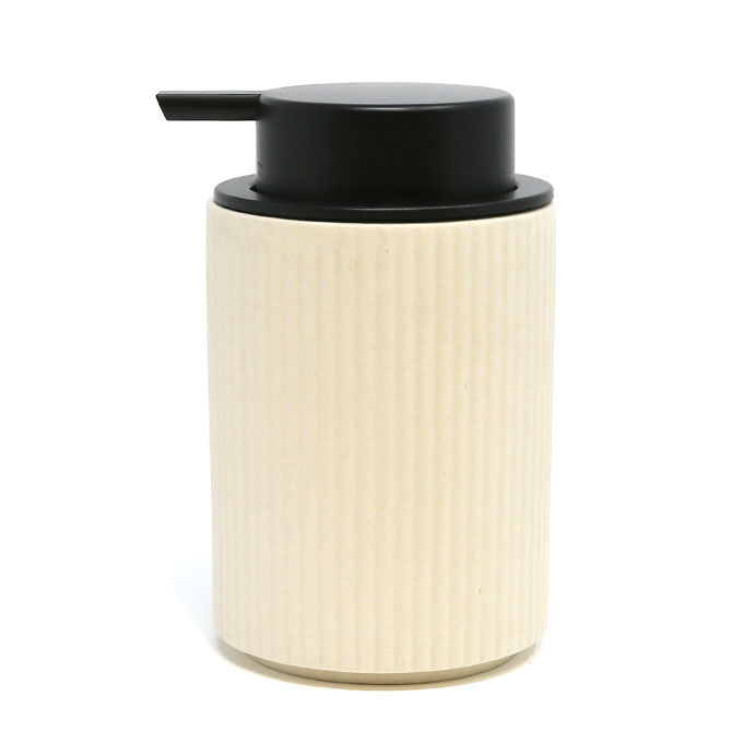 Ceramic soap dispenser