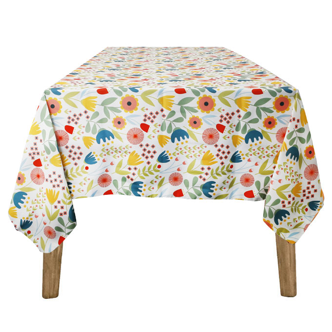 Oblong tablecloth 60x90, 6-8 seats